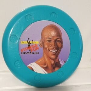 McDonald's Happy Meal Michael Jordan Fun Challenge Frisbee